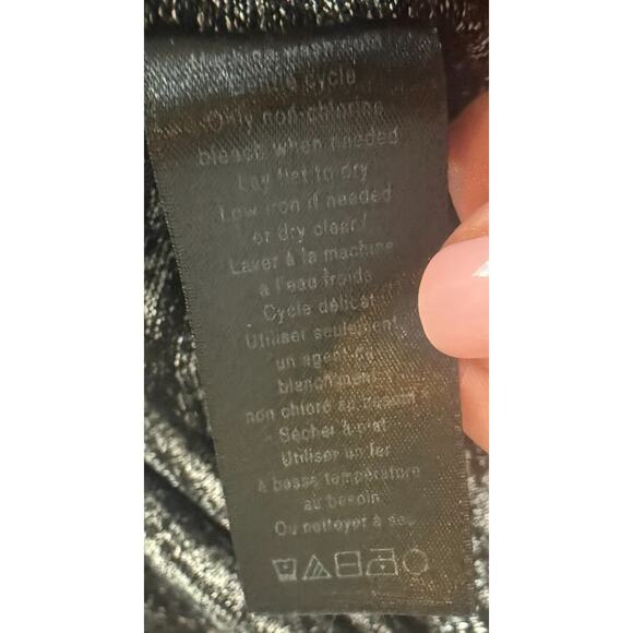 Rag & Bone Gray Marled Hudson Long Sleeve Knit Top Pullover Lightweight Medium - Picture 5 of 5